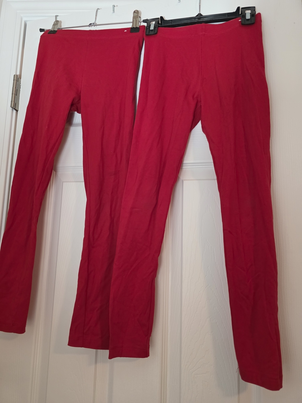 wonder nation Red Girls' Stretch Leggings - Pair